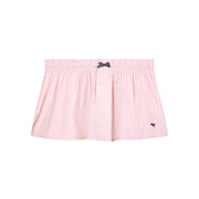 Pink Oxford Mini Skirt