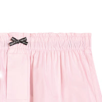 Pink Oxford Mini Skirt