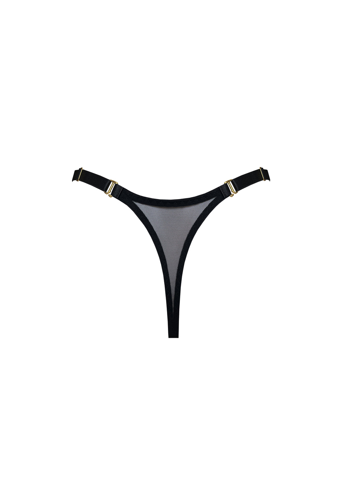 Black Retta Thong