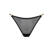 Black Retta Thong