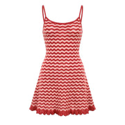 Rooftop Red Talia Dress