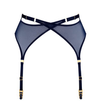 Navy Signature Mesh Wrap Suspender