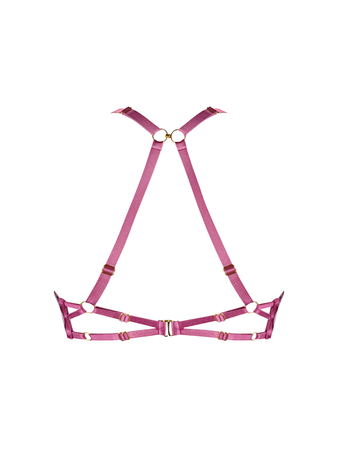 Raspberry Siren Balconette Wire Bra