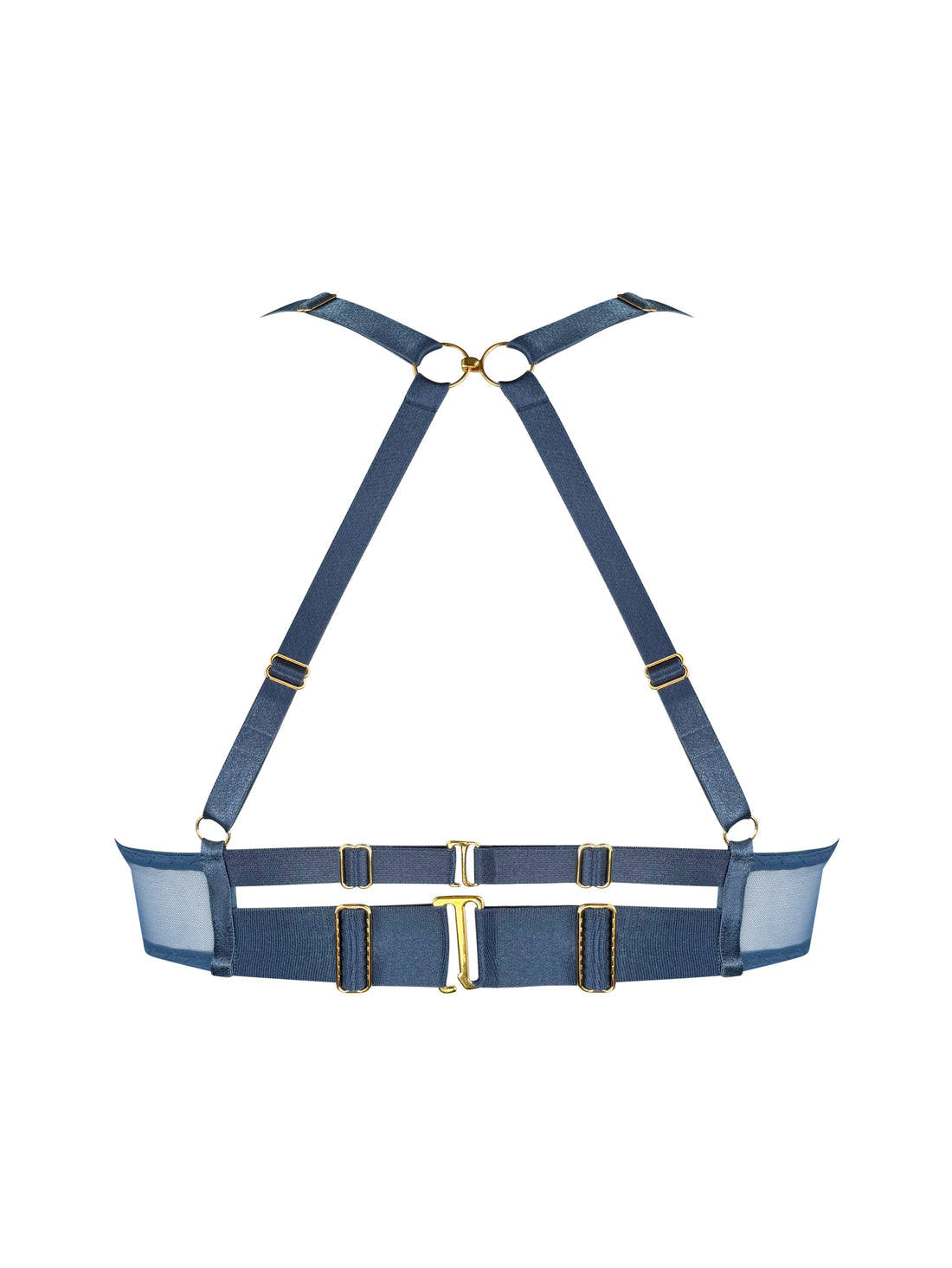 Denim Melusina Plunge Wire Bra