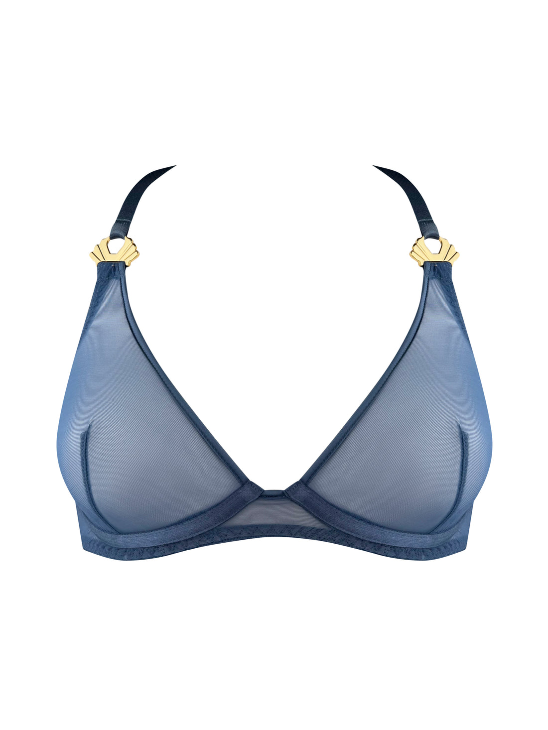 Denim Melusina Plunge Wire Bra