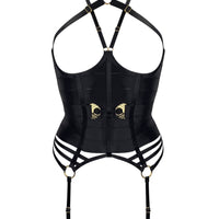 Black Melusina Ouvert Wired Basque