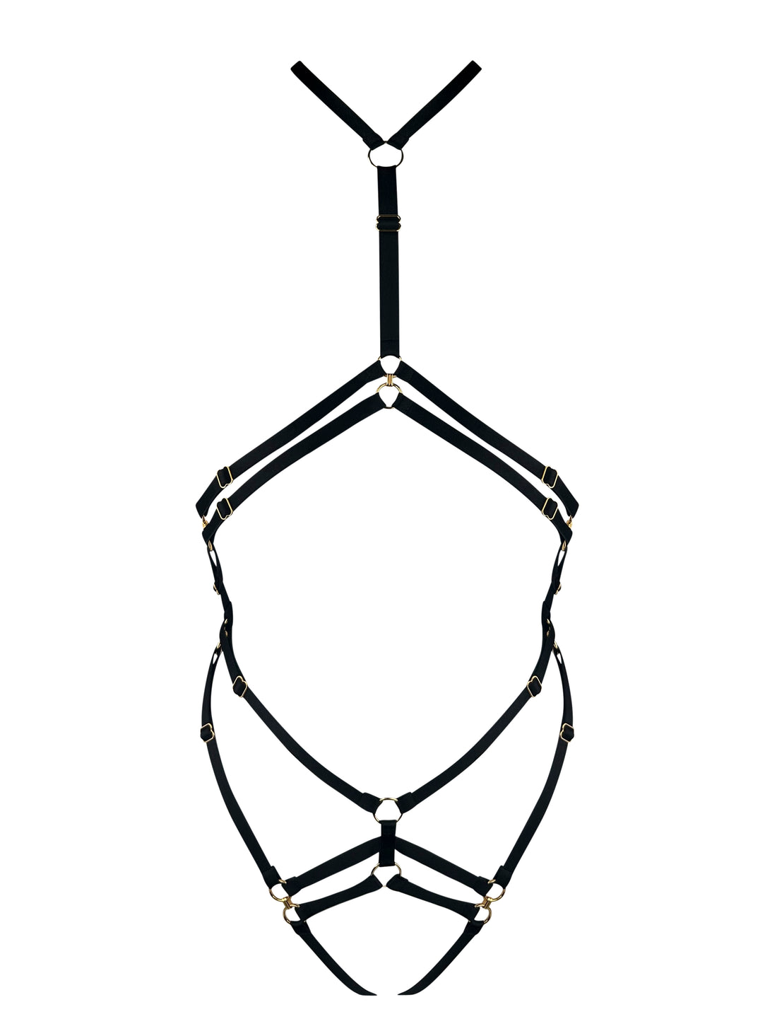 Black Melusina Body Harness
