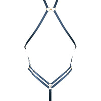 Denim Melusina Body Harness
