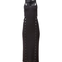 Black Scooped Neck Undo Me Dress