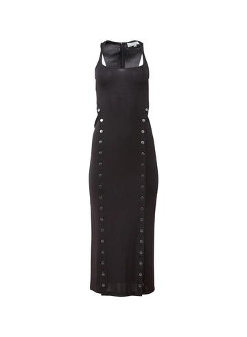 Black Scooped Neck Undo Me Dress