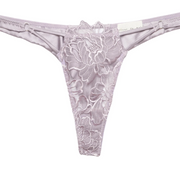 Thistle Whitney Embroidery Thong