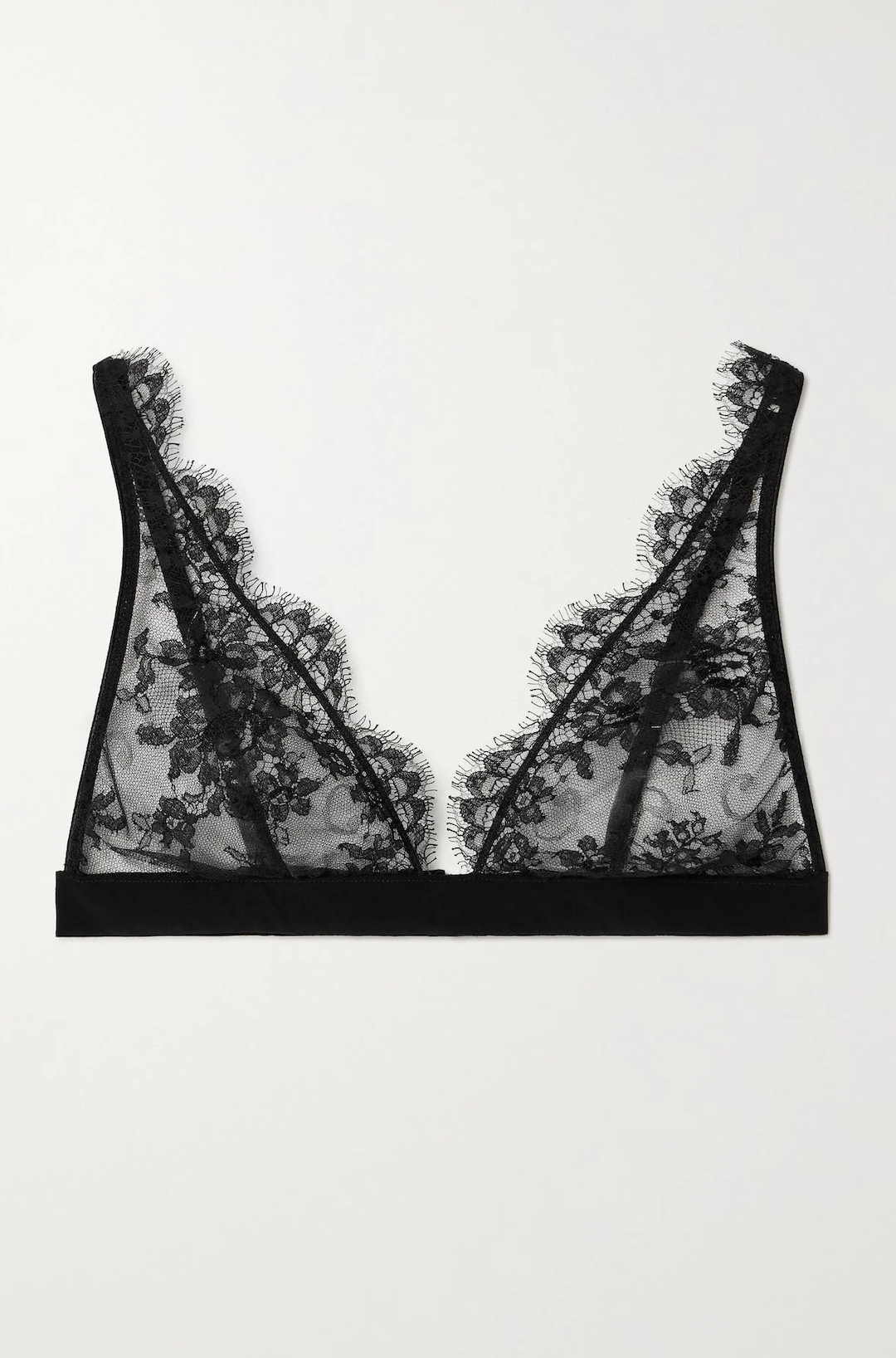 Black Siracusa Dream Triangle Cup Bra