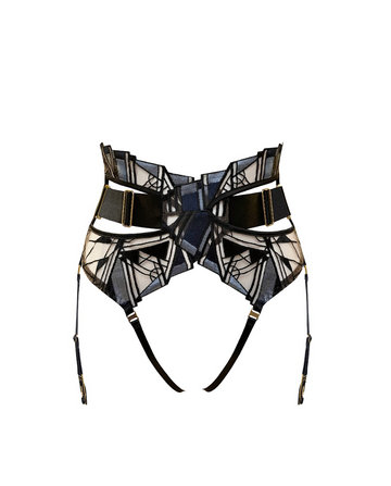 Black Cubism Ouvert High Waist Brief