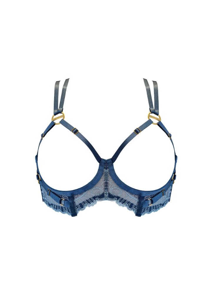 Denim Tierra Ouvert Bra