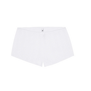 White Pointelle Teeny Tiny Short