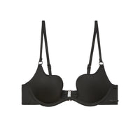 Black U-Plunge Bikini Top