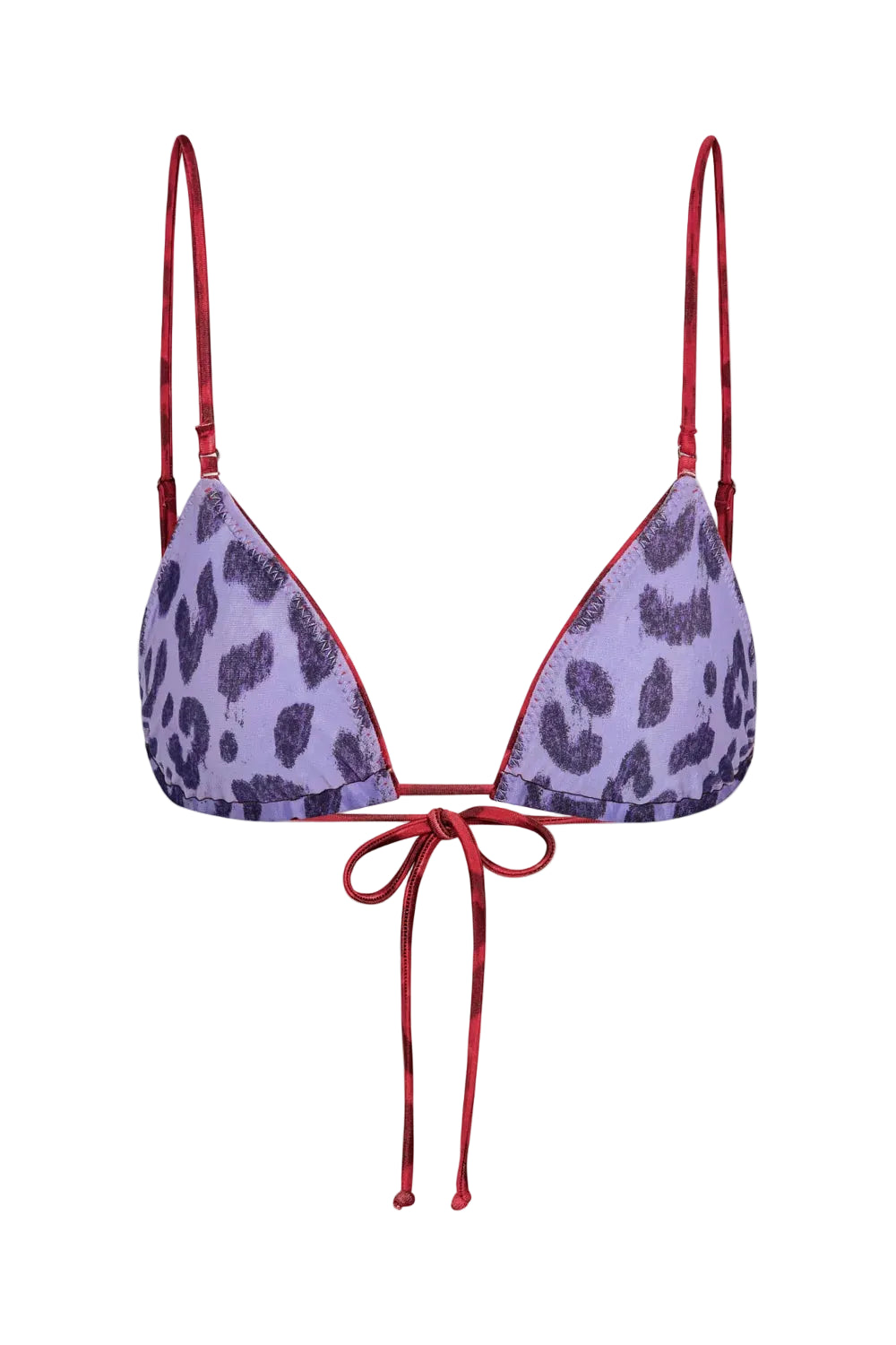 Shopaholic Elena Satin Bikini Top