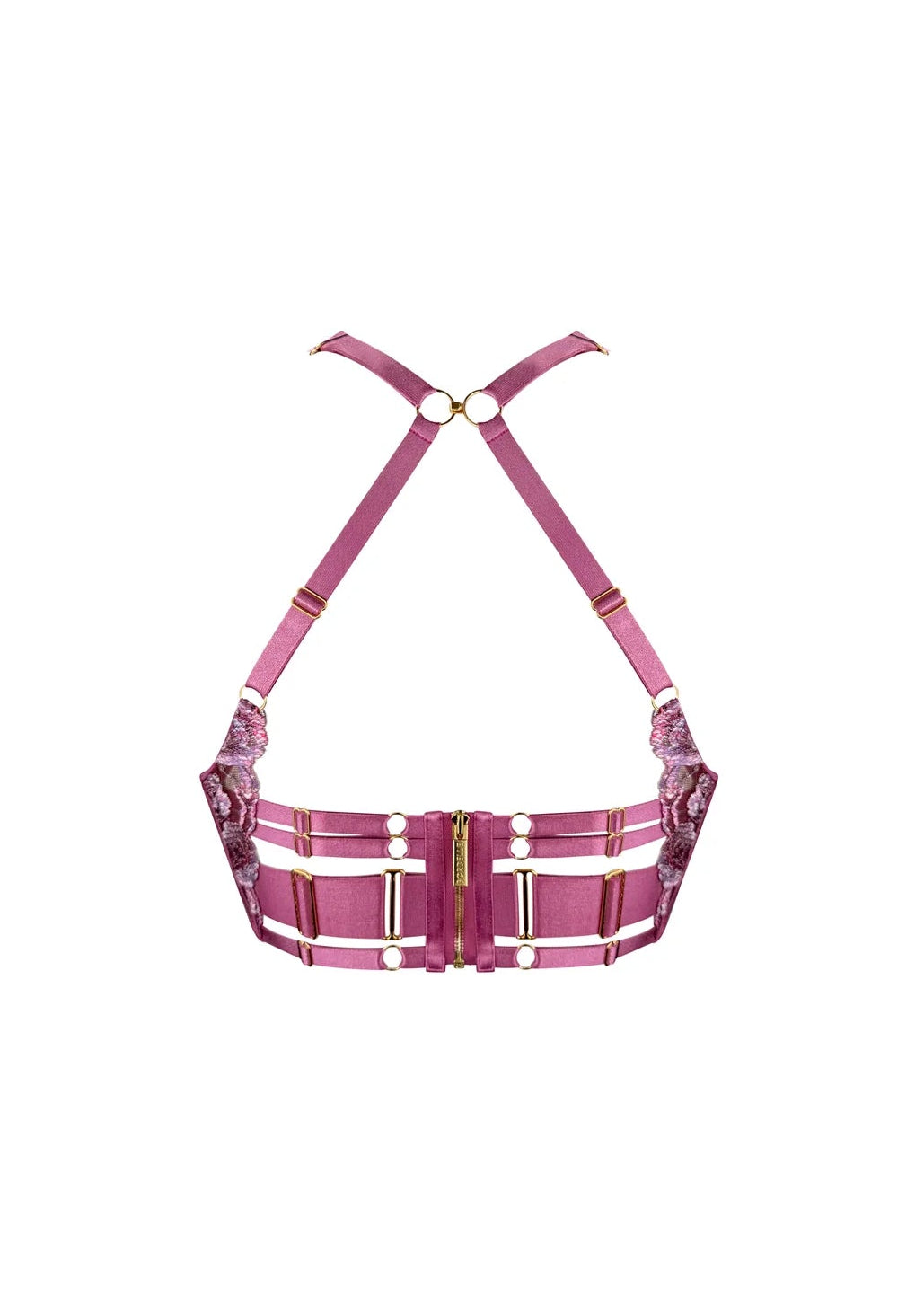 Raspberry Siren Longline Bodice Bra