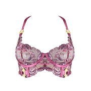 Raspberry Siren Longline Bodice Bra