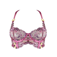 Raspberry Siren Longline Bodice Bra