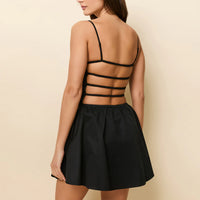 Noir Delta Mini Dress