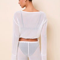 Optic White Athena Top