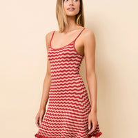 Rooftop Red Talia Dress