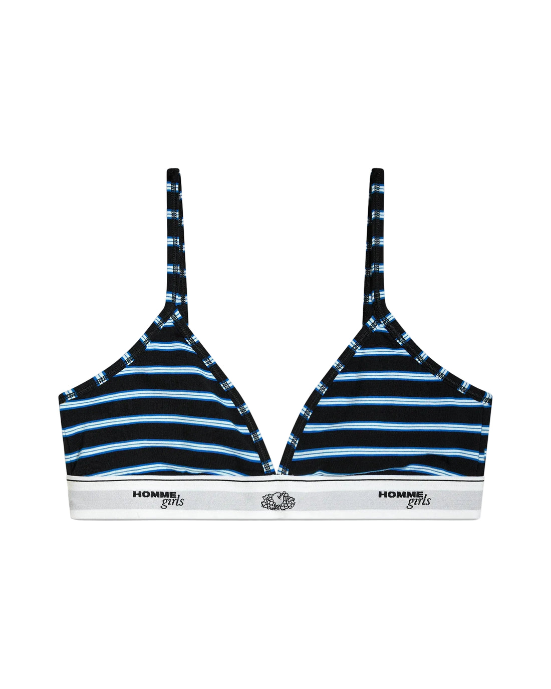 HommeGirls x FOTL Stripe Triangle Bralette (3-Pack)