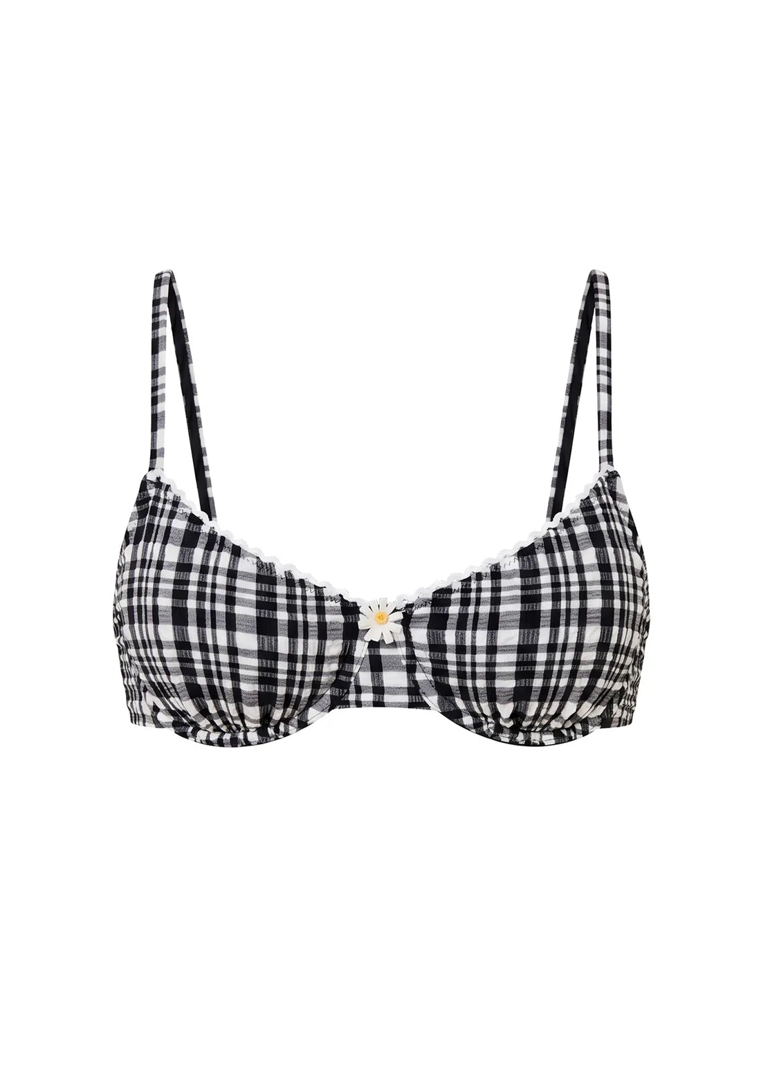 Noir Daphne Bikini Top