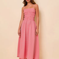 Lipstick Red Delta Dress
