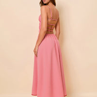 Lipstick Red Delta Dress