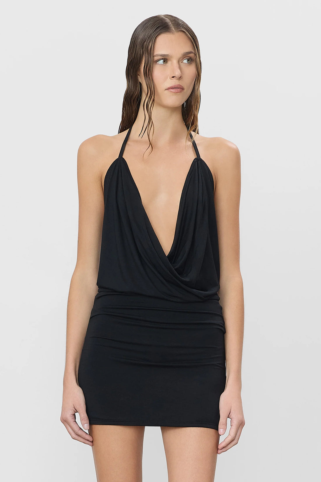 Black Anja Mini Dress