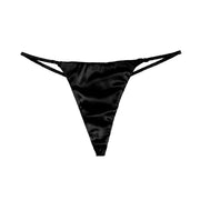 Black Luxe V-String