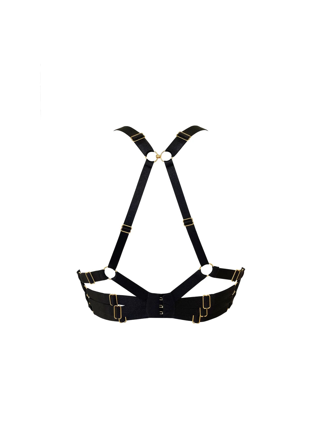 Black Signature Silk Push-Up Bra