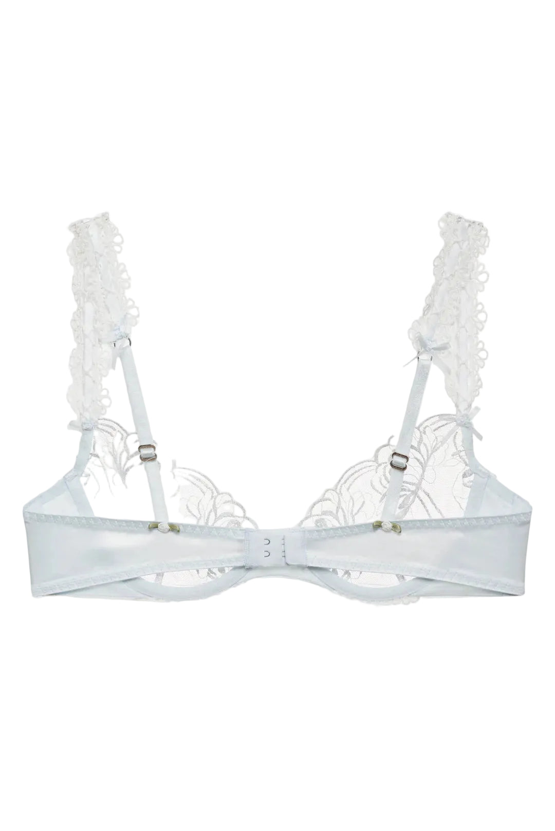 Blue Shimmer Garden Underwire Bra