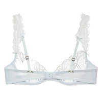 Blue Shimmer Garden Underwire Bra