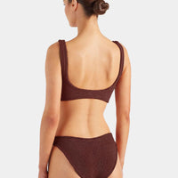 Metallic Chocolate Julia Bikini