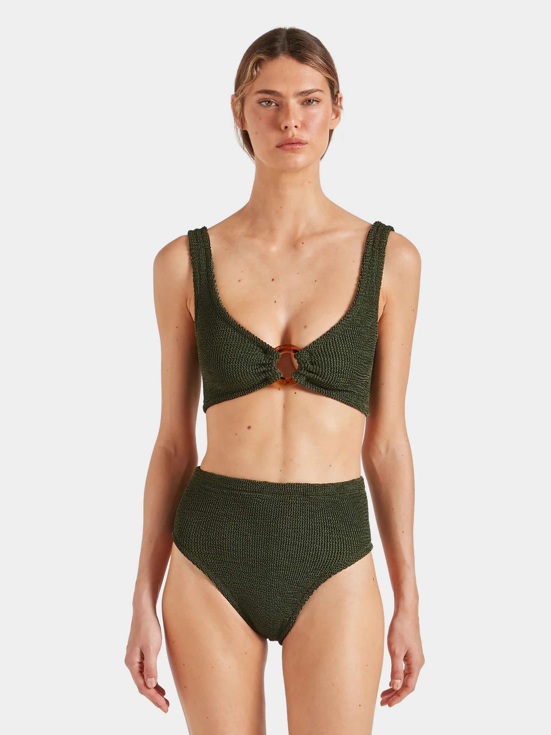 Metallic Khaki Nadine Bikini