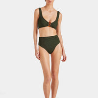 Metallic Khaki Nadine Bikini