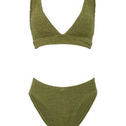 Metallic Moss Angel Bikini