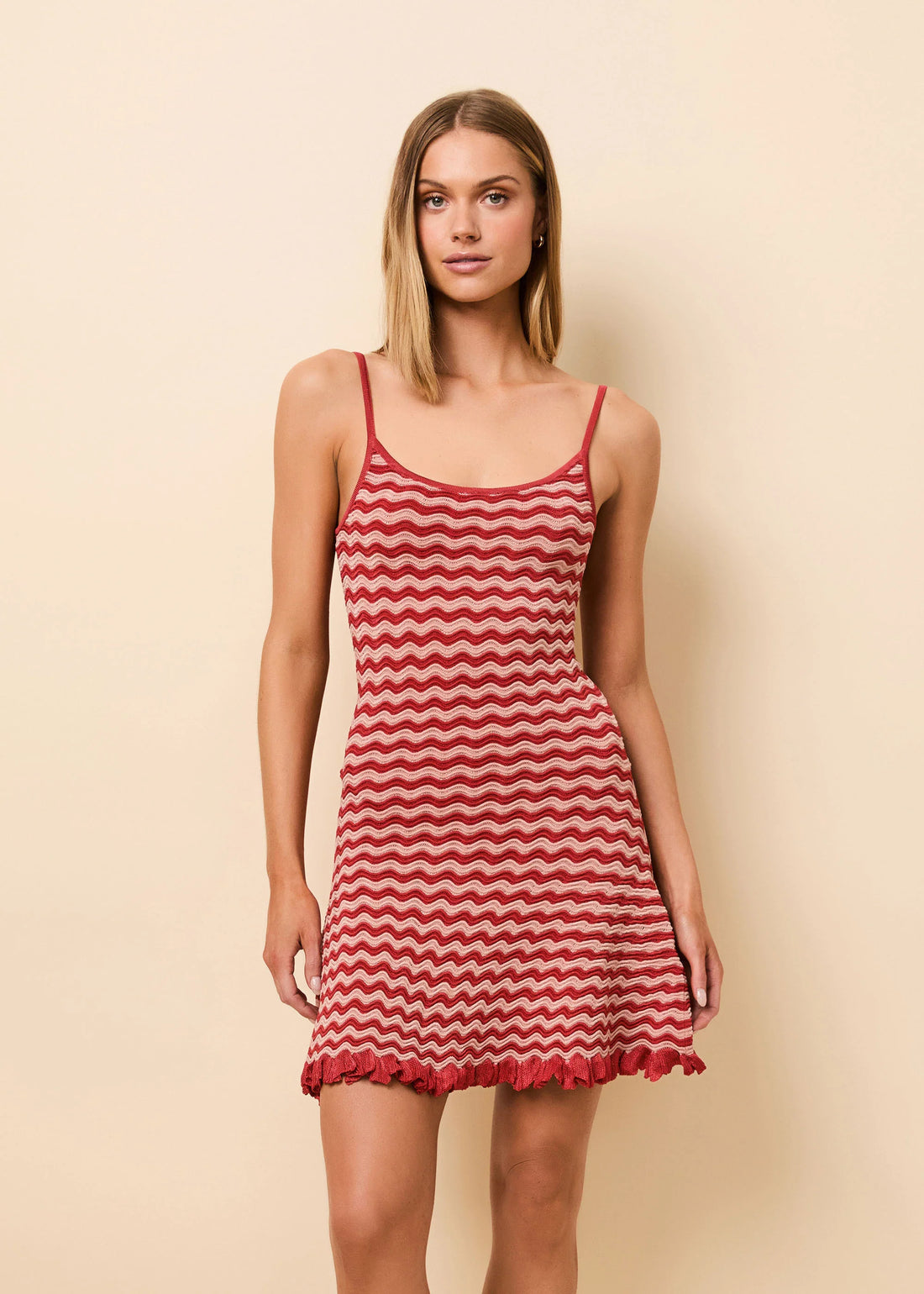 Rooftop Red Talia Dress
