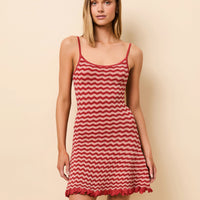 Rooftop Red Talia Dress