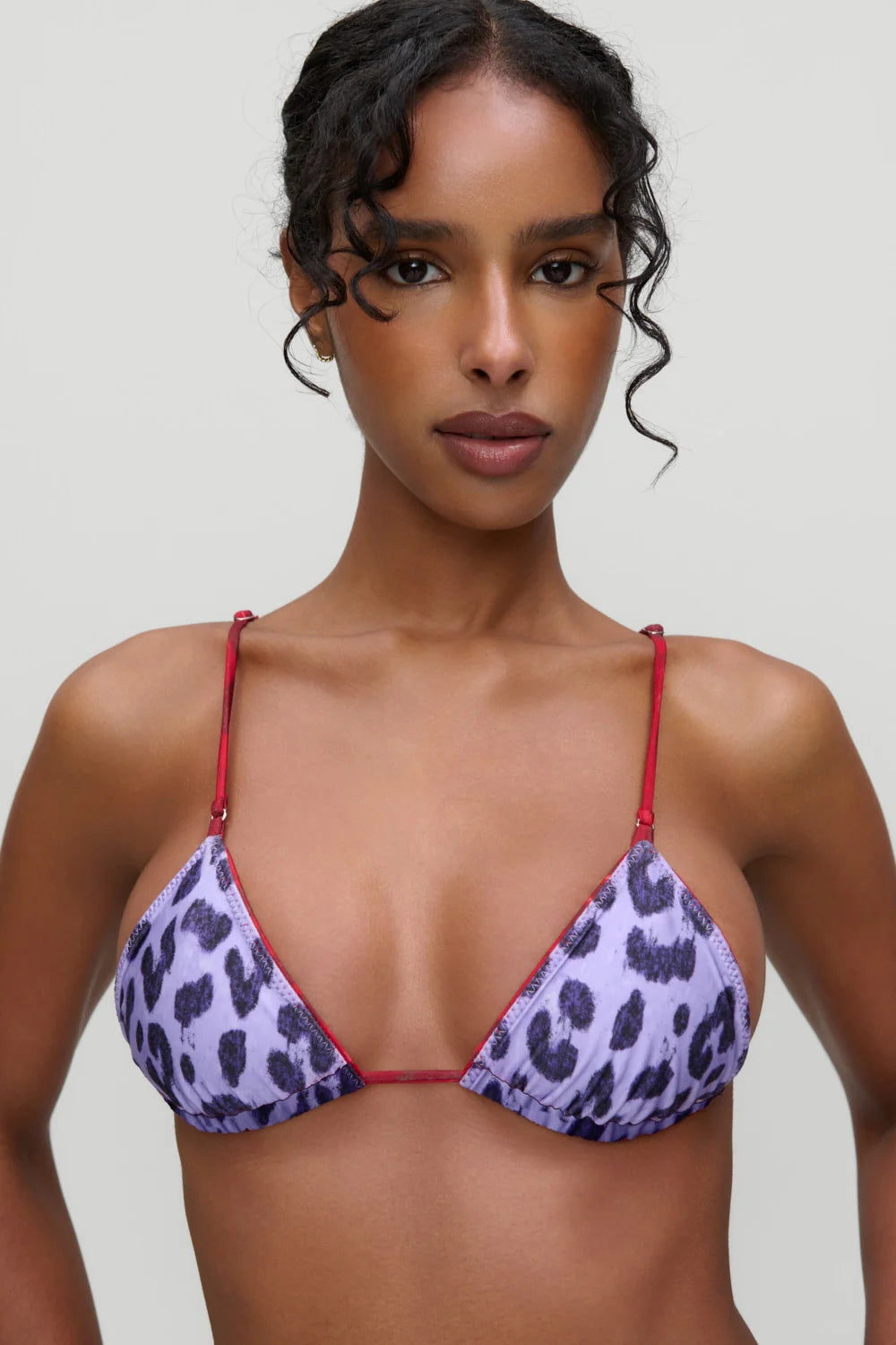 Shopaholic Elena Satin Bikini Top