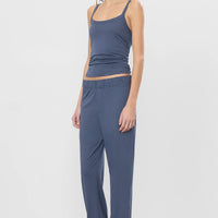 Washed Navy Cotton Modal Lounge Pant