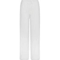 White Cotton Voile Pant