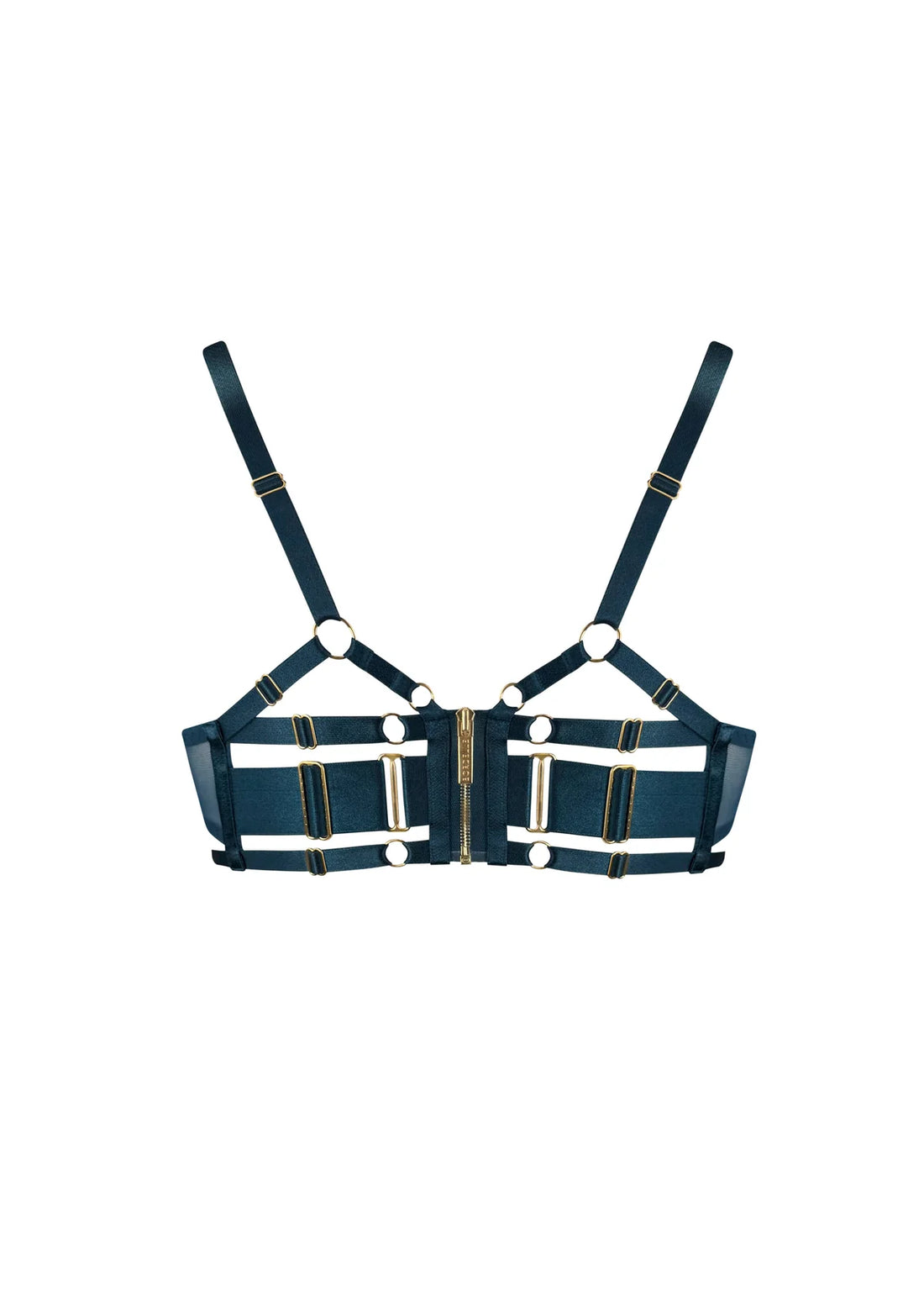 Teal Signature Balconette Wire Bra