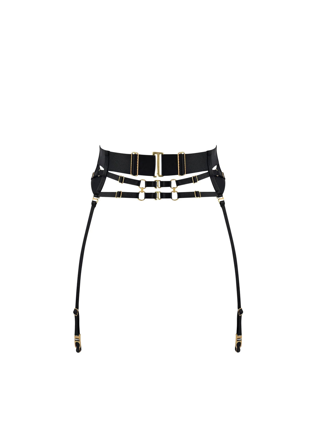 Black Zenna Suspender Belt