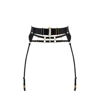 Black Zenna Suspender Belt