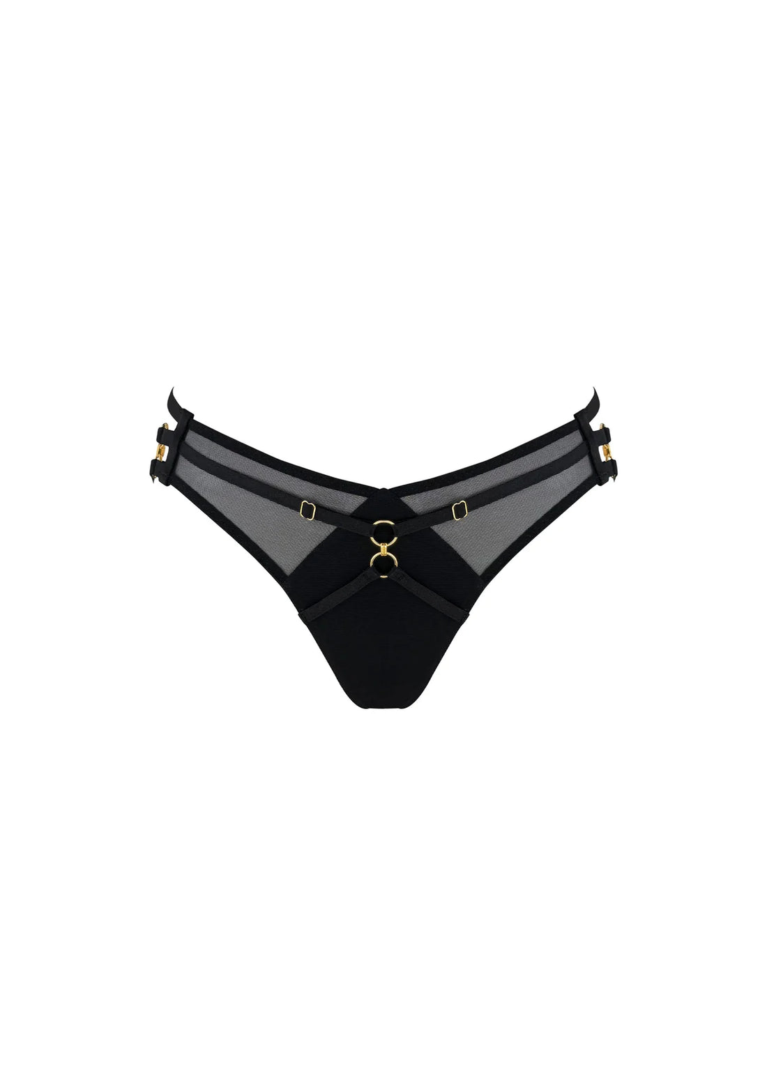 Black Zenna Open Back Brief