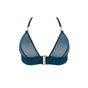 Teal Zenna Triangle Bra
